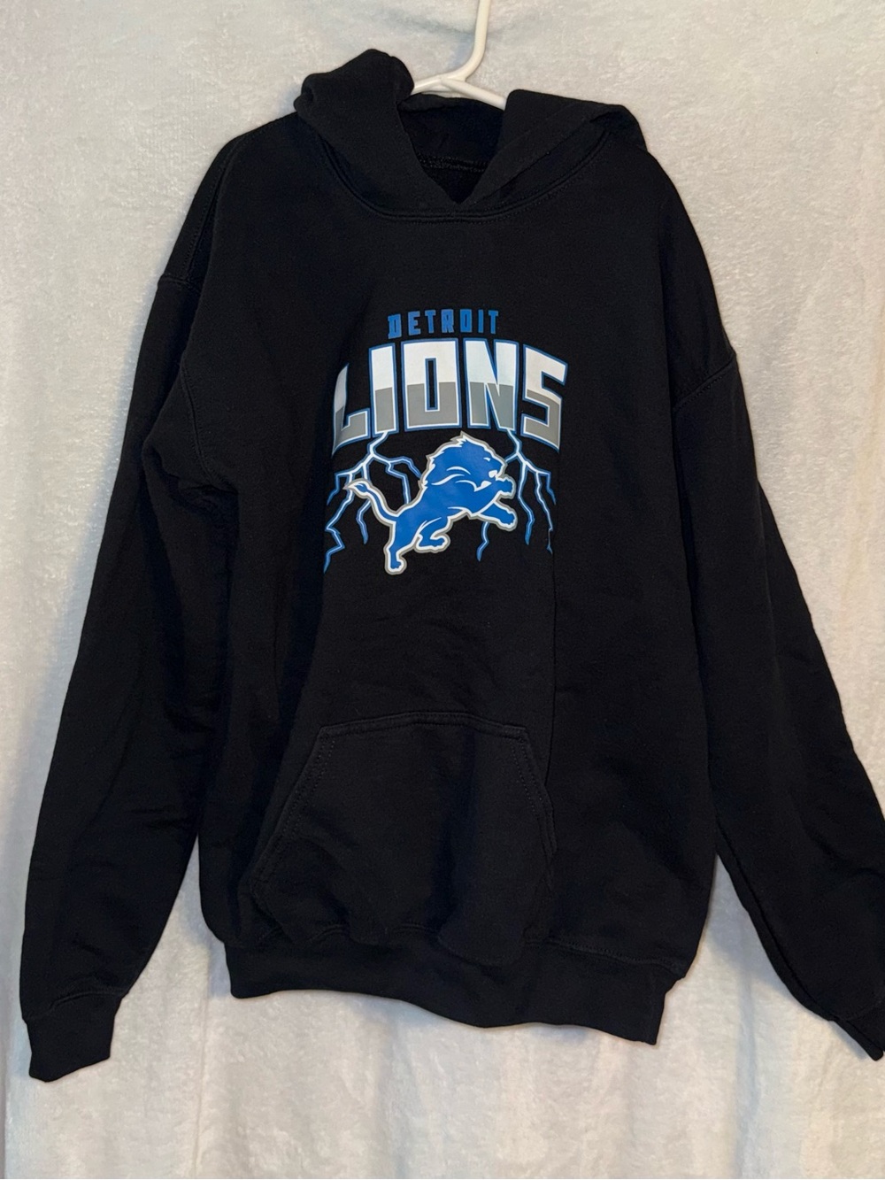 NFL Detroit Lions kids size xl black hoodie